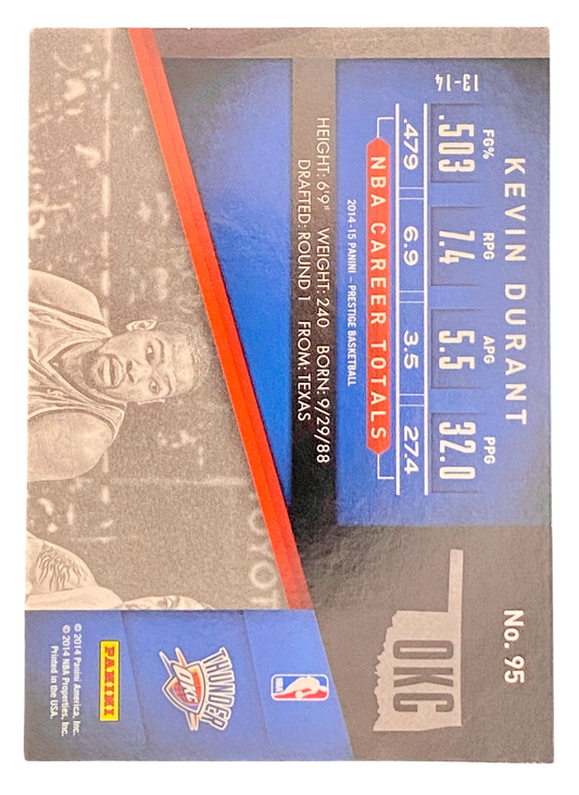 2014 Panini Prestige, Kevin Durant