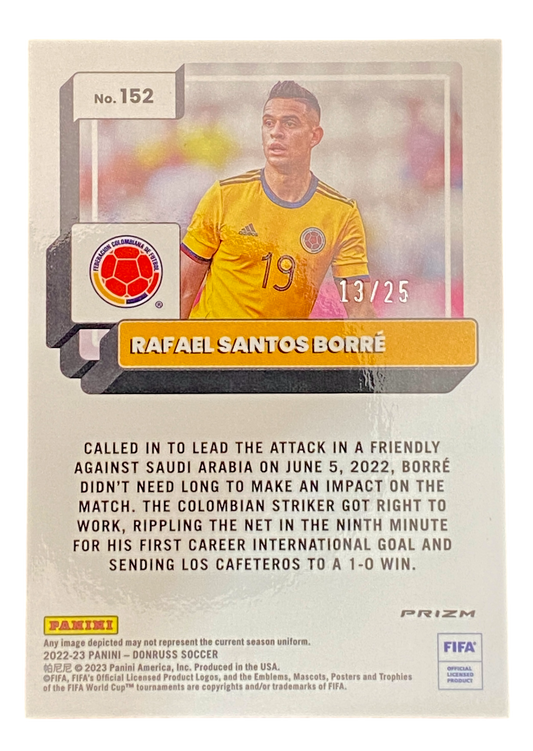 2021-22 Panini Donruss Optic, Rafael Santos Borré, 10/25