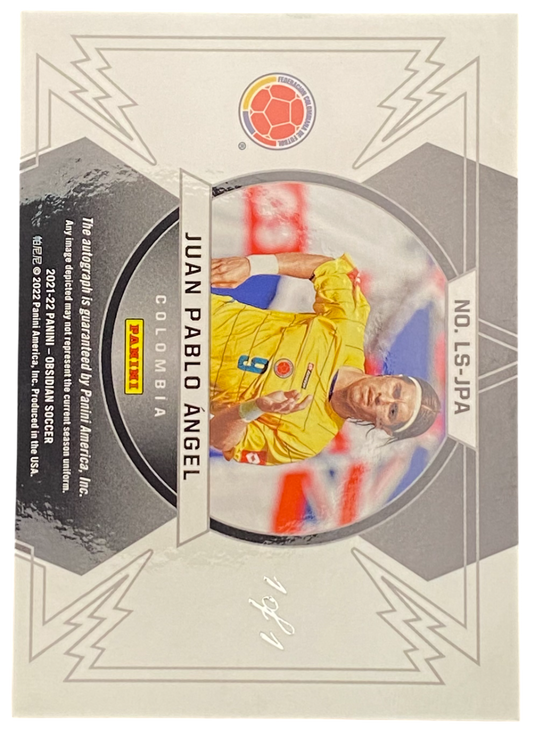 2022 Panini Obsidian Juan Pablo Ángel autograph 1/1