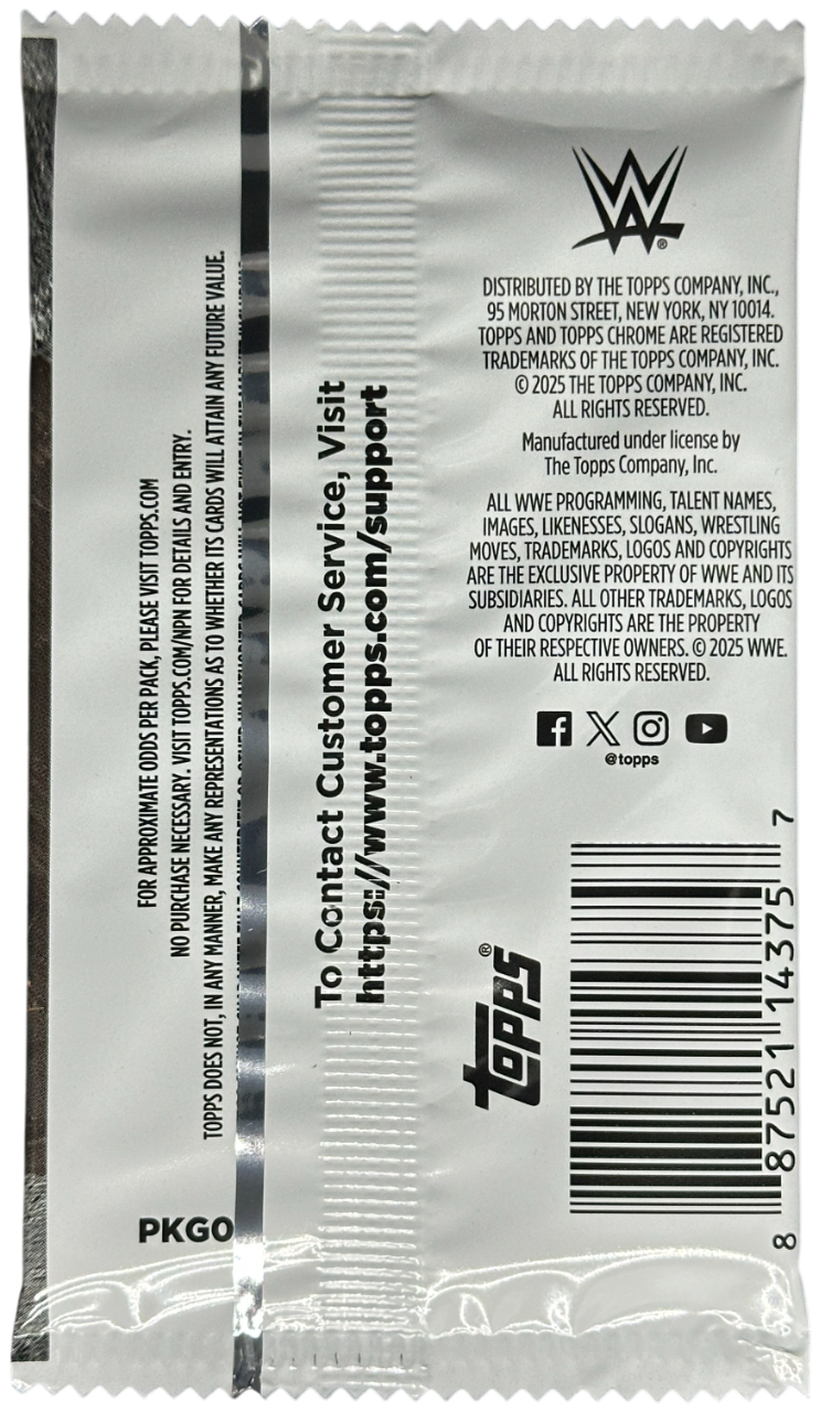 2025 Sobre Topps Chrome WWE x Cactus Jack