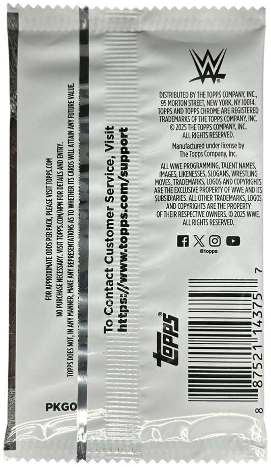 2025 Sobre Topps Chrome WWE x Cactus Jack
