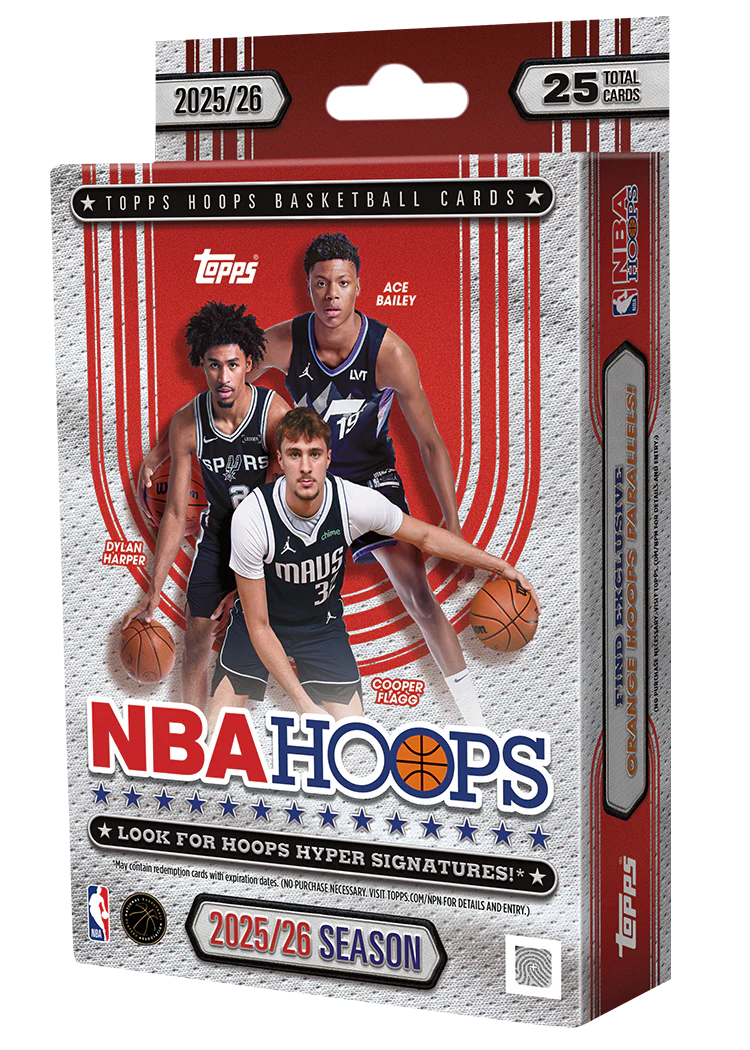 2025-26 Caja Topps NBA Hoops Hanger Box