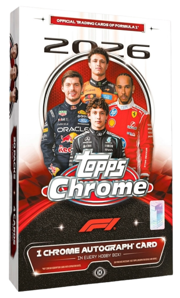 2026 Caja Topps Chrome Formula 1 Hobby - Preorden