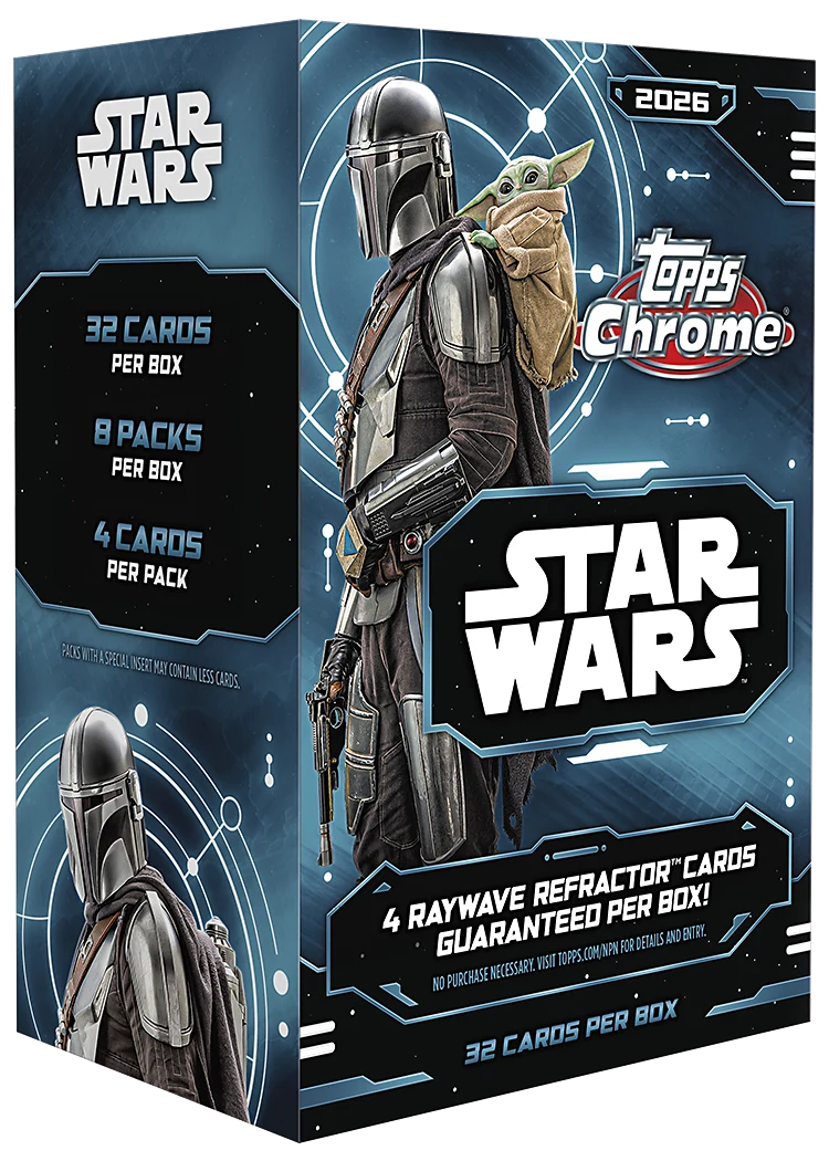 2026 Caja Star Wars Chrome Value - Preorden