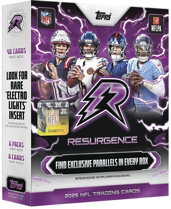 2025 Caja Topps NFL Resurgence Mega Box