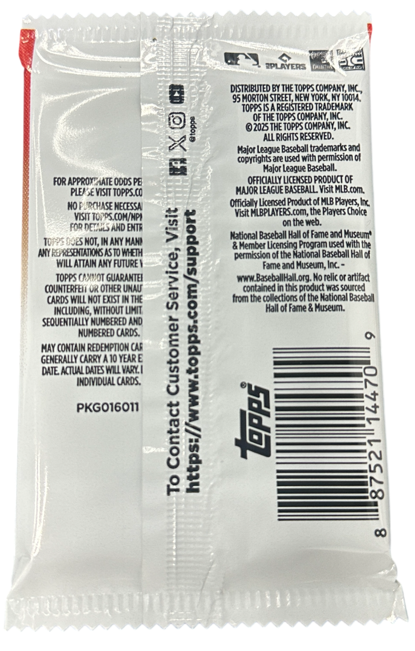 2025 Sobre MLB-UPDATE SERIES Hobby