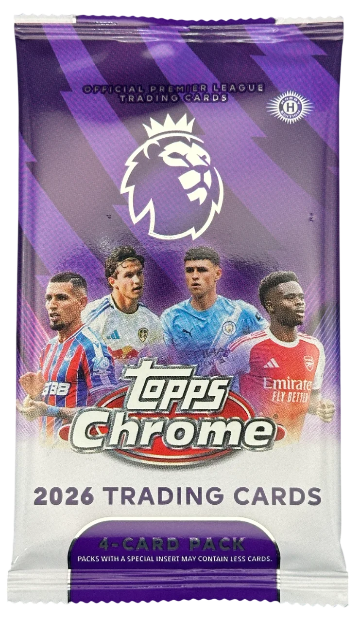 2026 Sobre Topps Chrome Premier League Hobby