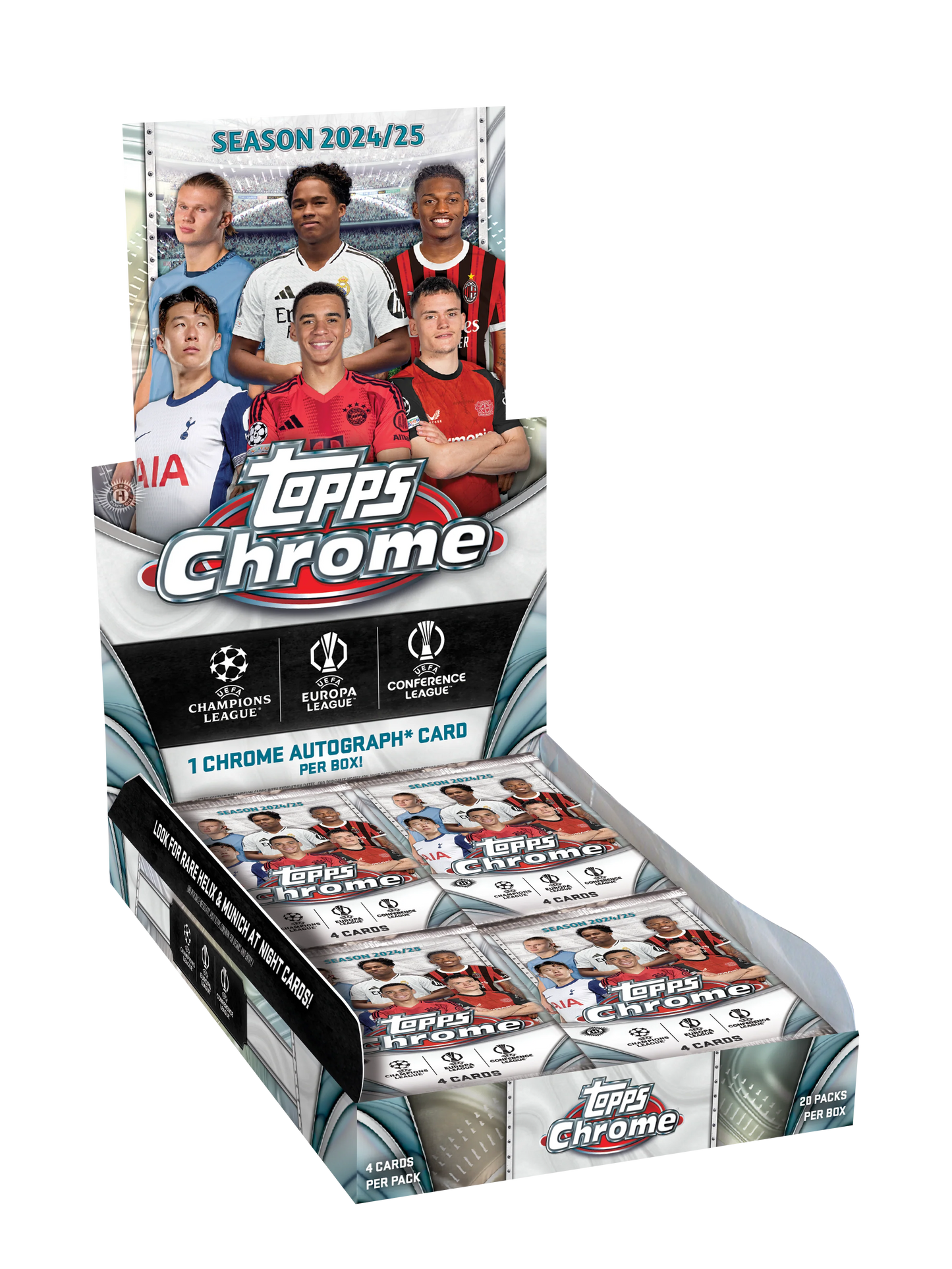 Caja Topps Chrome UEFA Club Competitions 2024-2025