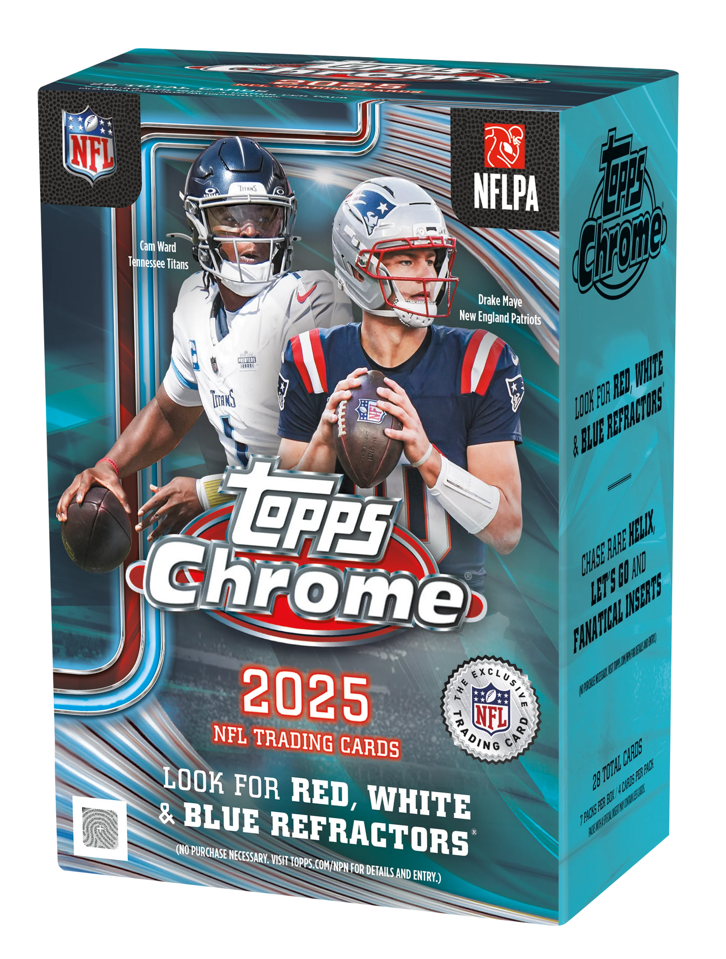 2025 Caja Topps Chrome NFL Value