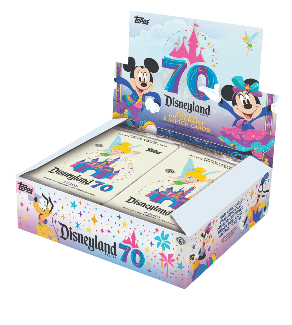 2025 Sobre Topps Disneyland Anniversary