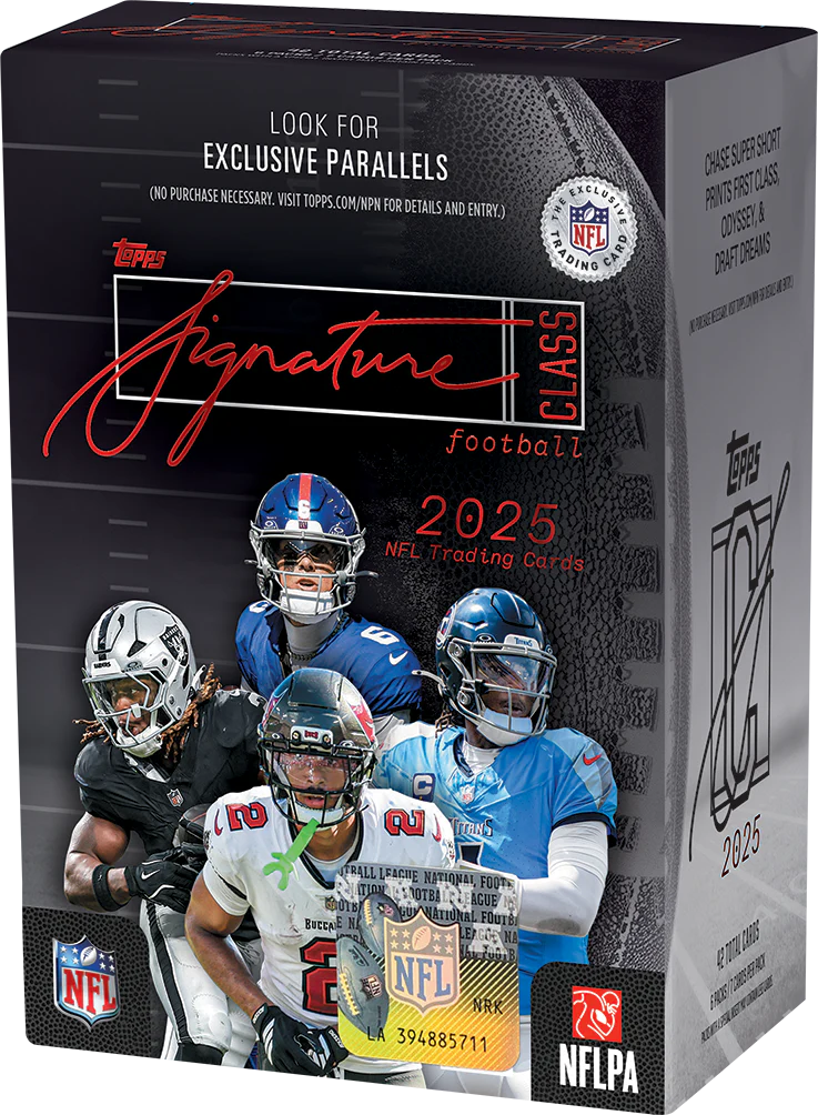 2025-26 Caja Topps Signature Class NFL Value