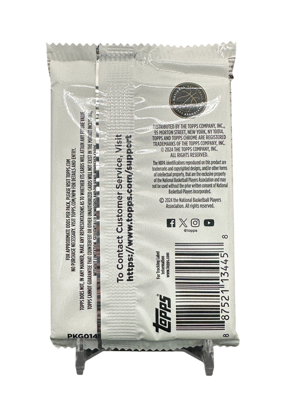 Sobre Topps Chrome NBA 2024-2025