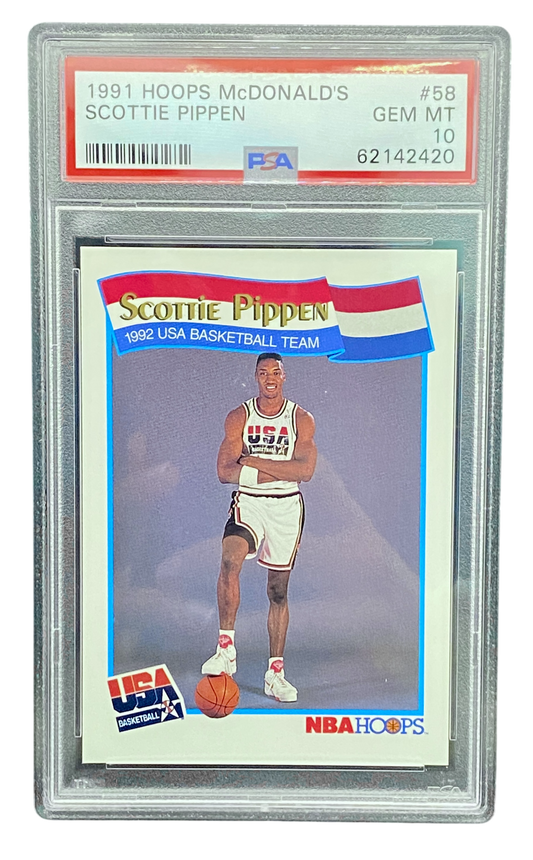 1991 Hoops McDonald´s Scottie Pippen, PSA 10