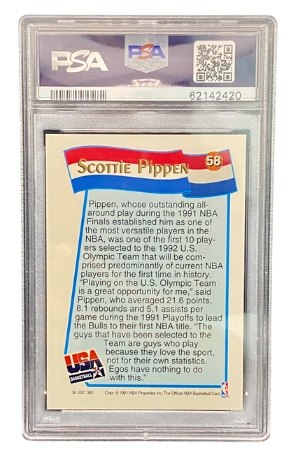1991 Hoops McDonald´s Scottie Pippen, PSA 10