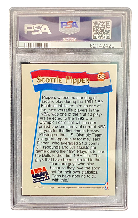 1991 Hoops McDonald´s Scottie Pippen, PSA 10