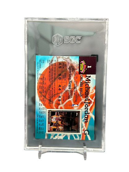 1992-93 Topps Stadium Club Michael Jordan SGC 9