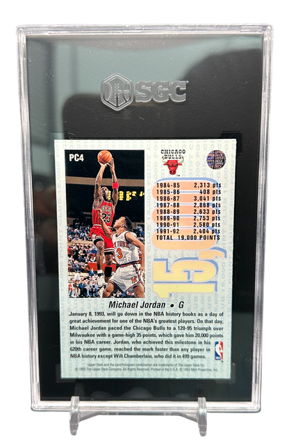 1992-93 Upper Deck Michael Jordan 15.000 point club, SGC 9