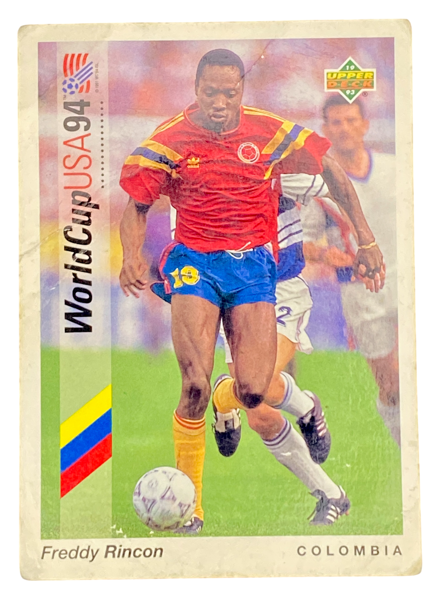 1994 World Cup USA Freddy Rincon