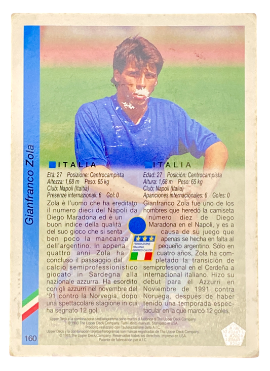 1994 World Cup USA Gianfranco Zola