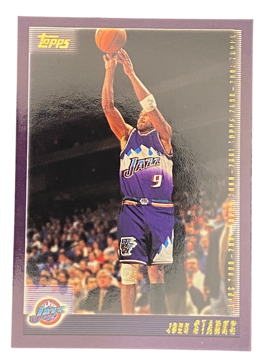 2000-2001 Topps Basketball John Starks