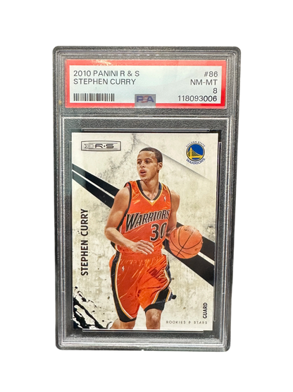 2010 Panini R & S Stephen Curry PSA 8