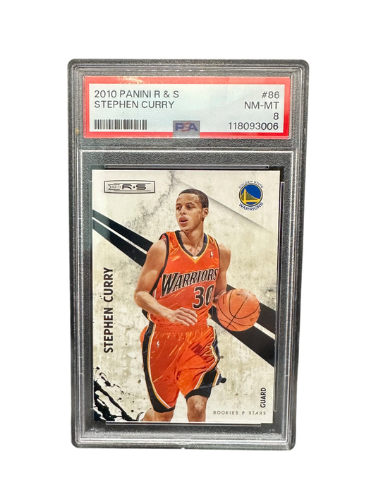 2010 Panini R & S Stephen Curry PSA 8