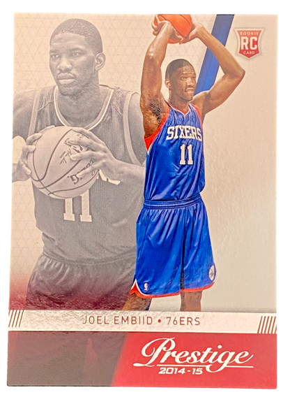 2014 Panini Prestige, Joel Embiid, Rookie Card