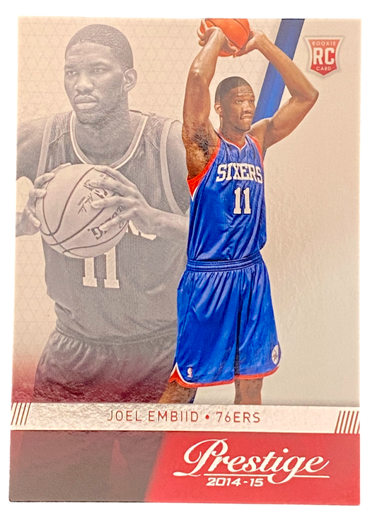 2014 Panini Prestige, Joel Embiid, Rookie Card