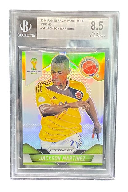 2014 Panini Prizm FIFA World Cup Jackson Martinez, BGS 8.5