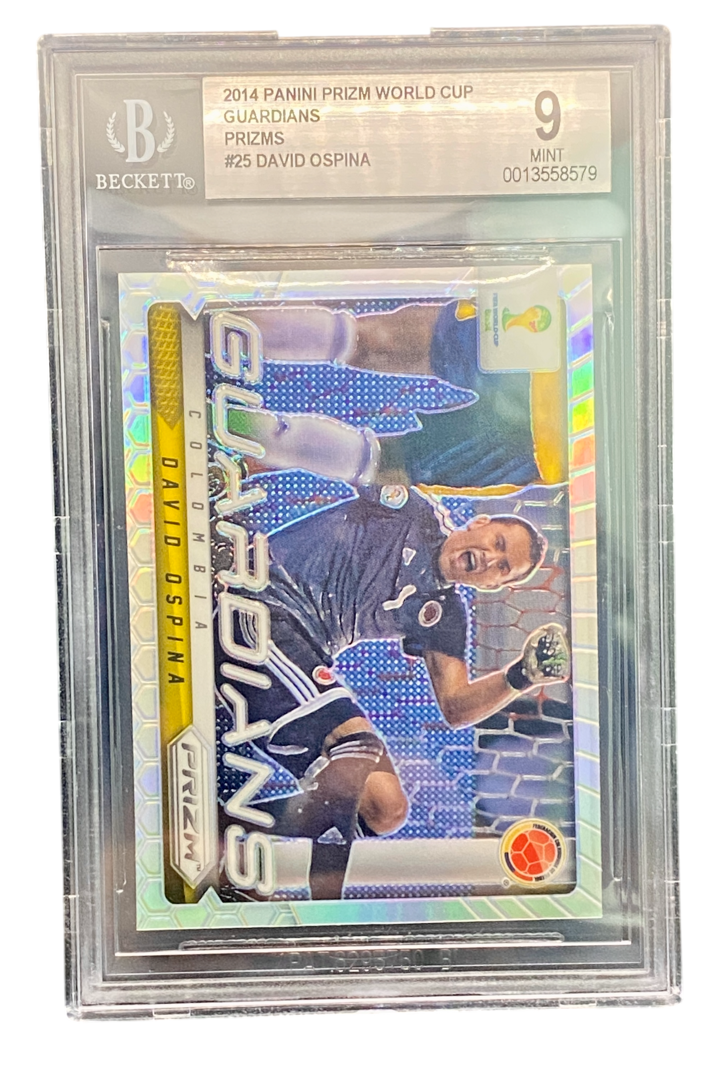 2014 Panini Prizm World Cup David Ospina BGS 9