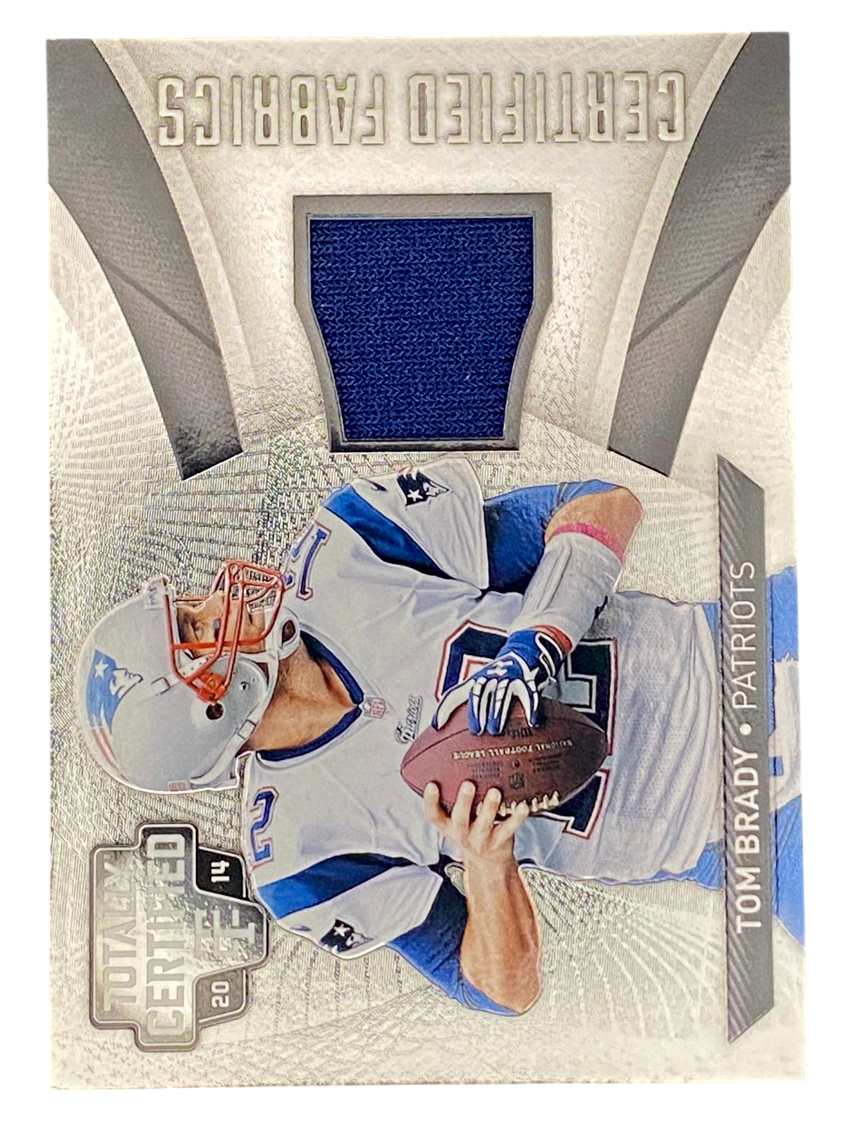 2014 Panini Totally Certified, Tom Brady Game Worn, Certified Fabrics