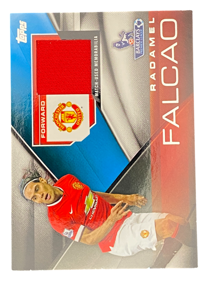 2014 Topps Premier Gold Radamel Falcao Jersey Manchester United