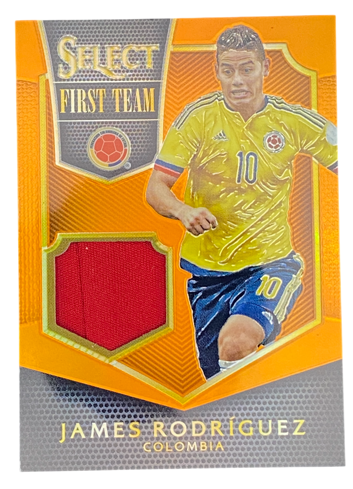 2015-16 Panini Select First Team Swatches Prizm Patch James Rodriguez /149