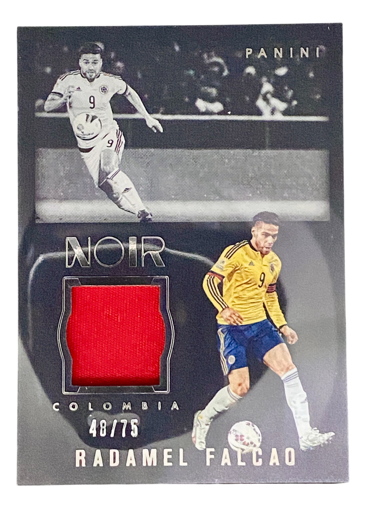 2016-17 Panini Noir Acetate Relics, Radamel Falcao 48/75