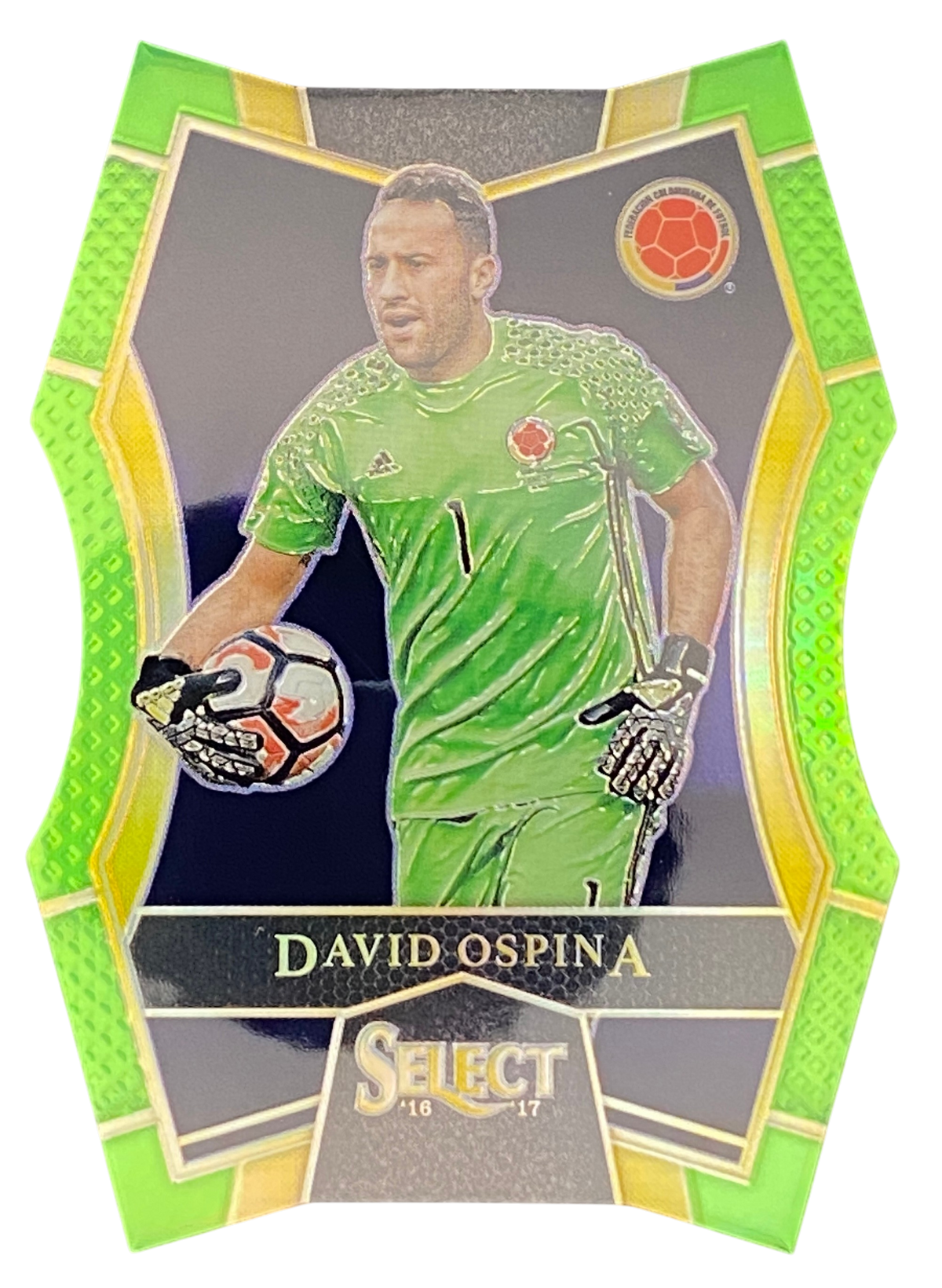2016-17 Panini Select Soccer, David Ospina, Die Cut 52/60