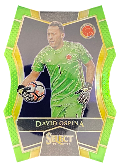 2016-17 Panini Select Soccer, David Ospina, Die Cut 52/60