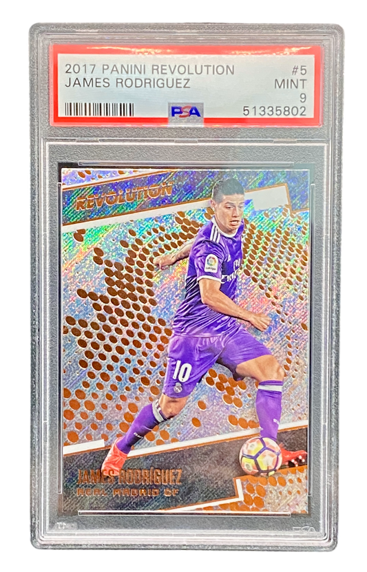 2017 Panini Revolution James Rodriguez, PSA 9