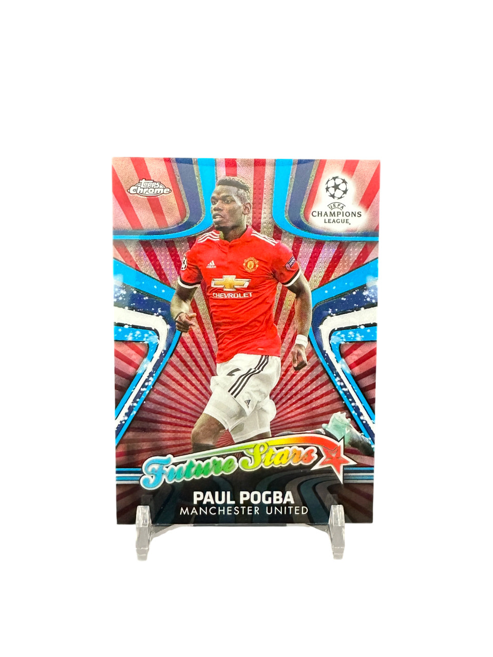 2018 Topps Chrome UEFA Paul Pogba 10-10