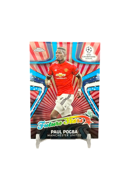 2018 Topps Chrome UEFA Paul Pogba 10-10