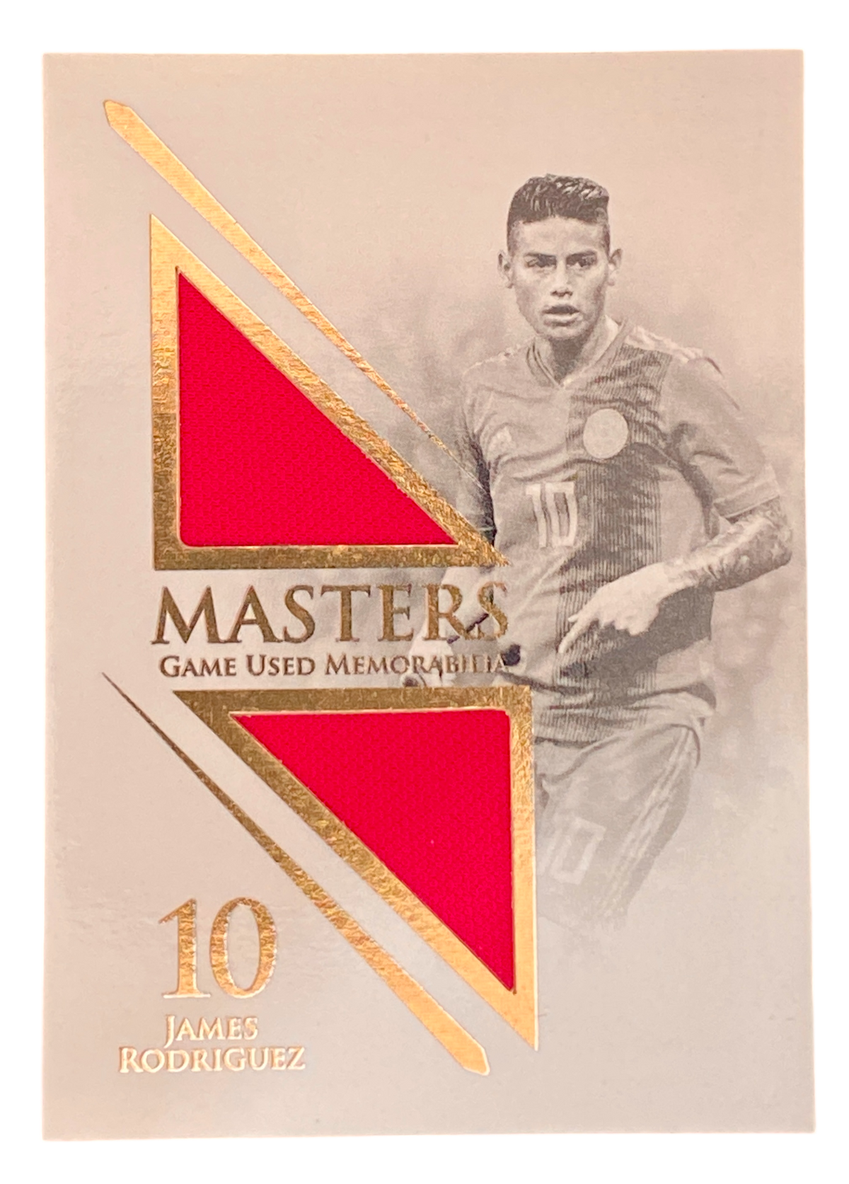 2018 Futera Unique Masters, James Rodriguez Memorabilia 3/10