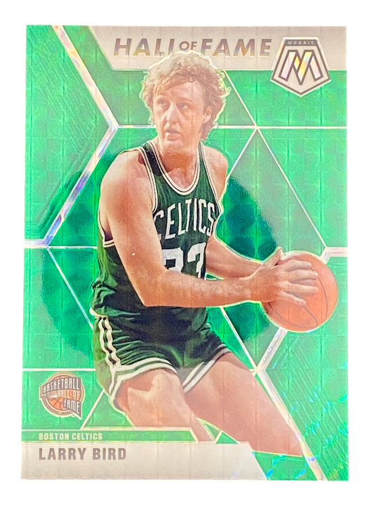 2019-20 Panini Mosaic Larry Bird, Hall of Fame