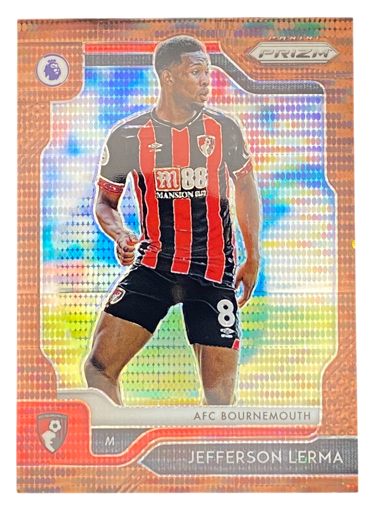 2019-20 Panini Prizm Premier League Jefferson Lerma 18/20