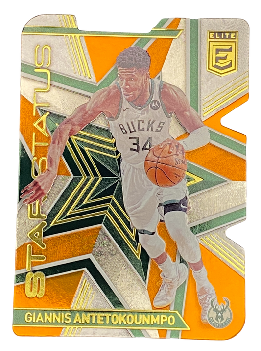 2021-22 Panini Donruss Elite Giannis Antetokounmpo, Dye Cut
