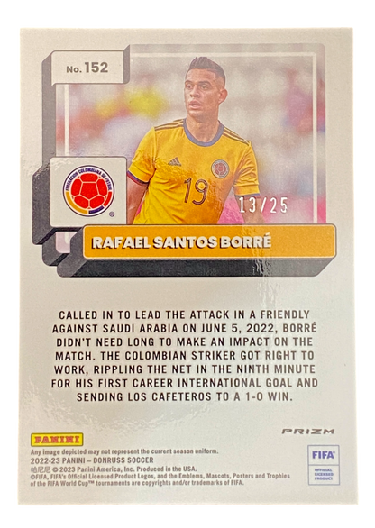 2021-22 Panini Donruss Optic, Rafael Santos Borré, 10/25