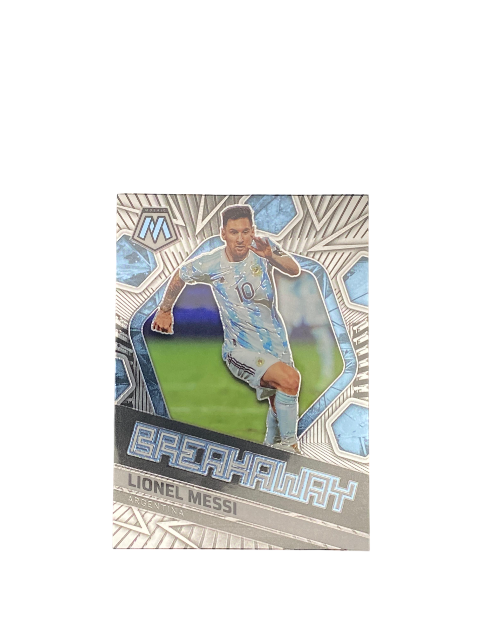 2021 Panini Mosaic FIFA Road To the World Cup Lionel Messi Breakaway