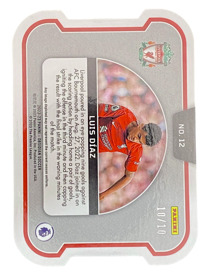 2022-23 Panini Obsidian Equinox Luis Díaz 10/10