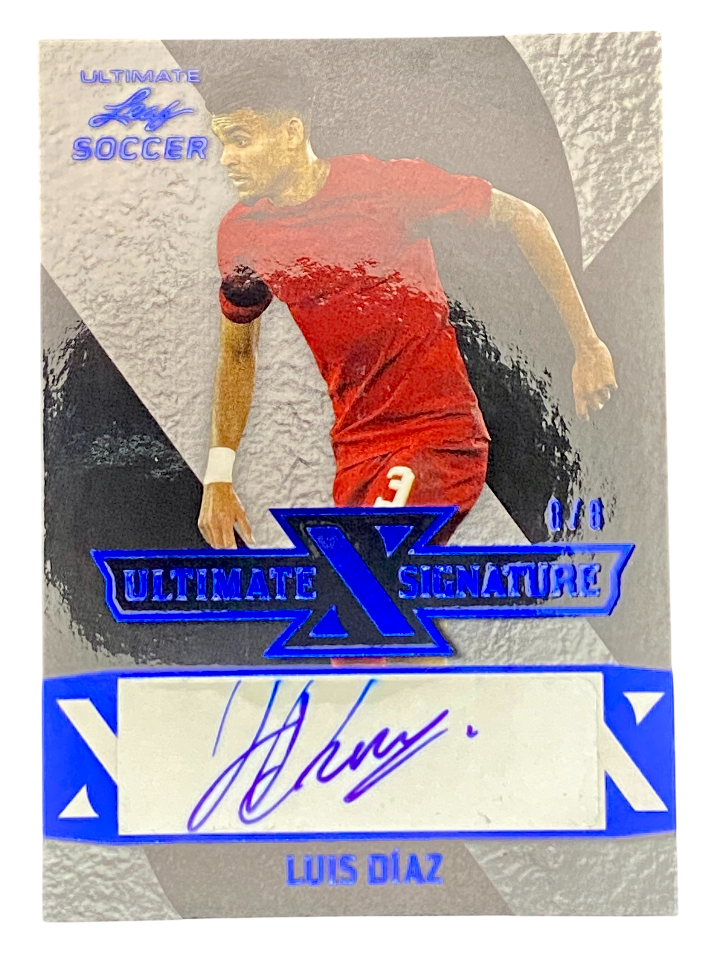 2022 Leaf Ultimate Soccer Luis Diaz Autograph 8/8