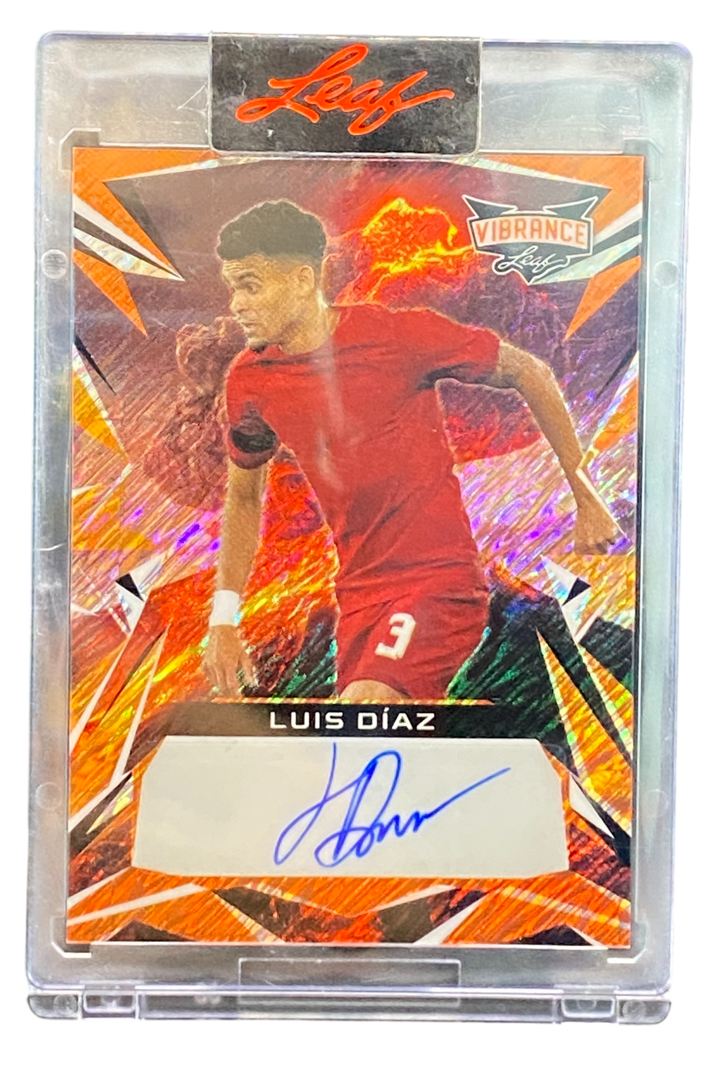 2022 Leaf Vibrance Luis Diaz Autograph 6/6