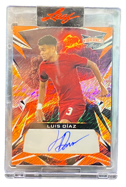 2022 Leaf Vibrance Luis Diaz Autograph 6/6