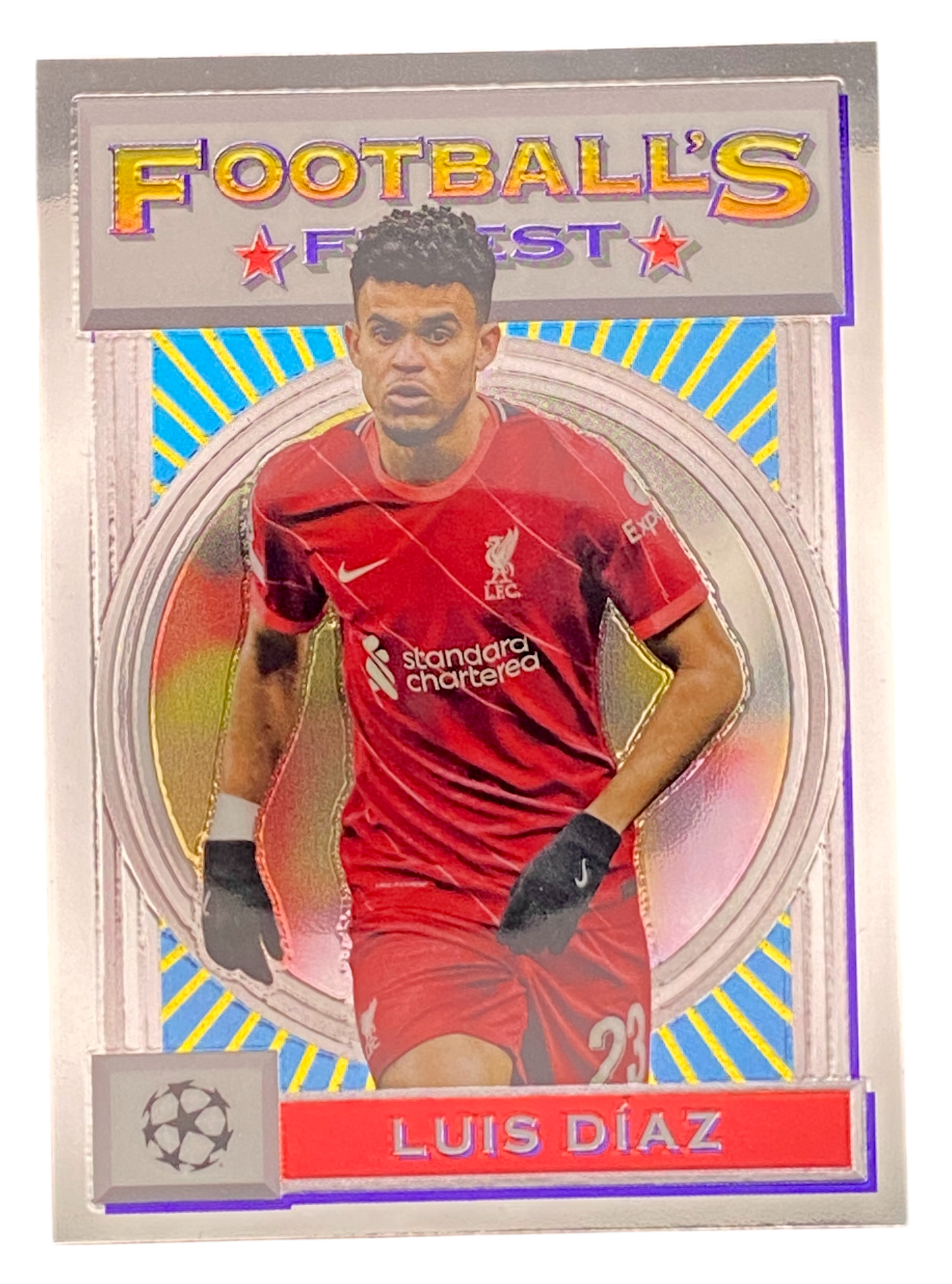 2022 Topps Champions League Luis Díaz Football´s Finest